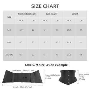 Ajustar ganchos huesos de acero corsé cinturones para mujer alta elasticidad deporte cintura Cinchers Shaper Control de barriga cintura entrenador Shaper - Product Image 6
