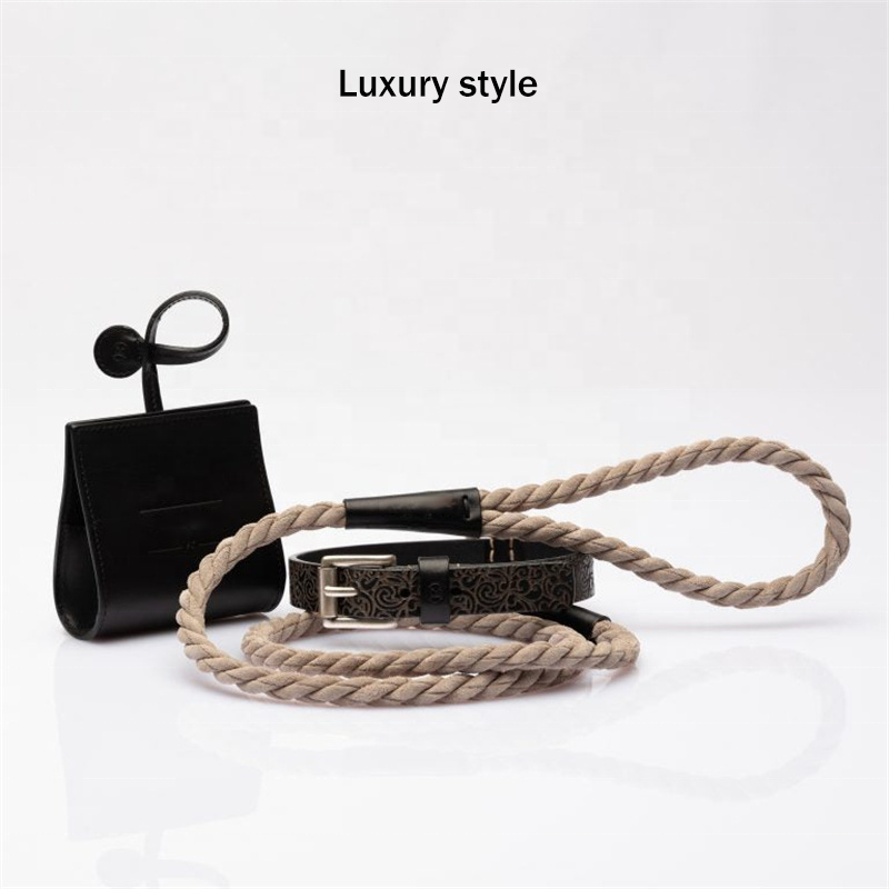 dog poop bag dispenser leather