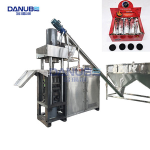<b>Electric</b> High Pressure Motor Automatic Hookah Charcoal Machine With Wood Coconut Shell Husk Biomass Powder - Product Image 1