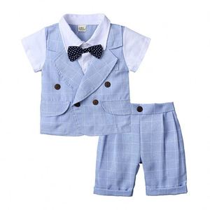 Vêtements d'été pour bébés garçons, ensemble de t-shirts en coton pas cher, vêtements pour enfants, provenant d'un fournisseur chinois, achat en ligne - Product Image 2