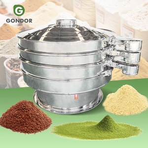 Máy có thể sàng ướt tinh bột ngô công nghiệp bột sifter rung rung sàng cho hạt nhựa - Product Image 1
