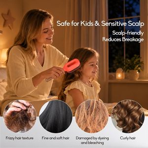 <span class=keywords><strong>Brosse</strong></span> à <span class=keywords><strong>cheveux</strong></span> 2-en-1 avec pulvérisateur d'eau, <span class=keywords><strong>brosse</strong></span> à poils de sanglier et nylon <span class=keywords><strong>pour</strong></span> hydrater et démêler les <span class=keywords><strong>cheveux</strong></span>, anti-frisottis, orange - Product Image 6