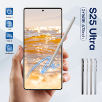 Teléfono Móvil S24Ultra Nuevo de Fábrica, Cámara HD de 8MP+13MP, Red 3G, Pantalla Ancha, Android 8.1, Teléfonos Celulares OEM