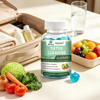 Gummies OEM 60 unités pour le soutien digestif, à base de fibres, Psyllium Husk et graines de lin, pour la santé intestinale, complément alimentaire végétalien