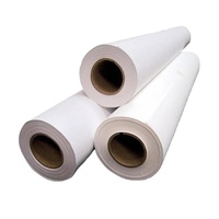 Rollo autoadhesivo de vinilo adhesivo de PVC con impresión eco-solvente blanco mate brillante modelo 'SAV'