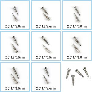 Conector de Tornillo Automático de Cabeza Rota Conector de Acero Inoxidable <span class=keywords><strong>para</strong></span> <span class=keywords><strong>Gafas</strong></span> Ópticas con <span class=keywords><strong>Tornillos</strong></span> Pequeños - Product Image 2