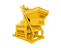 Bétonnière à double arbre à rotation forcée JS1000 |   Centrale de Béton Prête à l'Emploi Industrielle de 1000L, Machine de Malaxage