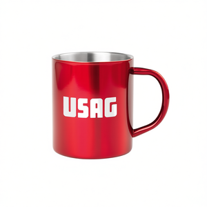 Taza de Acero Inoxidable Roja Usag 3777 L, Electrodoméstico de Plástico - Product Image 2