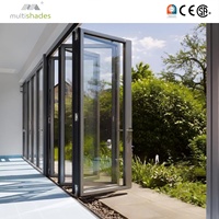 Portes pliantes haut de gamme MULTISHADES, conçues pour les propriétés résidentielles et les villas de luxe