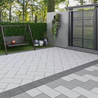 Dalles de pierre polies en granit G603 découpées sur mesure, dalles de pavage grises durables pour les sols d'hôtel