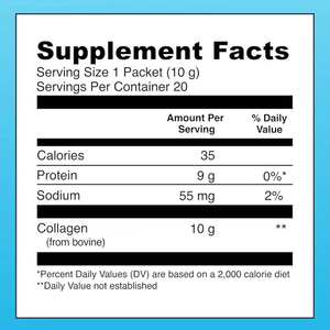 Paquetes de Viaje para Blanquear la Piel, Colágeno Hidrolizado para Piel, Cabello, Uñas y Articulaciones, Suplemento de Colágeno en Polvo - Product Image 2