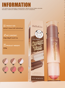 Bronceador en Barra Vegano Mate al por Mayor, Tinte Rosa, Mini Iluminador Personalizado, Lápiz Cosmético <span class=keywords><strong>para</strong></span> Contorno - Product Image 6