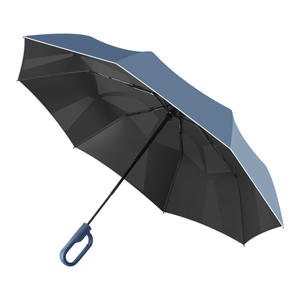 Nouveau <span class=keywords><strong>Parapluie</strong></span> Automatique <span class=keywords><strong>Pliant</strong></span> 3 Volets Grande Largeur Facile à Plier Cadeau d'Affaires <span class=keywords><strong>Parapluie</strong></span> <span class=keywords><strong>de</strong></span> Pluie pour <span class=keywords><strong>Homme</strong></span> Revêtement Noir - Product Image 5
