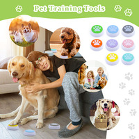 Boutons sonores enregistrables pour chiens, clairs et faciles à utiliser, pour la communication et l'entraînement des animaux de compagnie, jouets promotionnels, fonctionnant sur piles