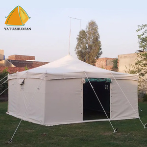 Factory Custom Waterproof Canvas Winter <b>Tents</b> 4x4 & 6x4 Cold-Proof BC <b>Tent</b> for Emergency Disaster Response and Relief - Product Image 2
