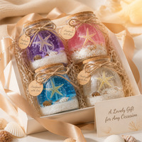 Ozean-Aromatherapie Gelkerzen-Set mit Kompakter Flaschenform für Spa-Raumdekoration