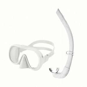 Máscara de Buceo de Silicona Líquida, Plegable, Impermeable, Ajustable, con Marco, 3 Piezas, con Cristal UV, en Oferta - Product Image 2