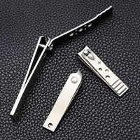 WELLFLYER Ensemble de coupe-ongles NC-200, coupe-ongles et coupe-ongles robustes et tranchants avec étui en étain visible