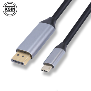 Alta calidad USB 3,1 tipo C a <span class=keywords><strong>Displayport</strong></span> DP <span class=keywords><strong>cable</strong></span> para computadora soporte 4 K - Product Image 1
