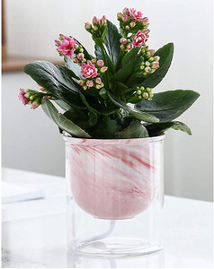 Maceta con Autorriego, Diseño Lindo con Letras 'Good Morning', <span class=keywords><strong>para</strong></span> Plantas Pequeñas y Flores, Decoración de Baño - Product Image 4