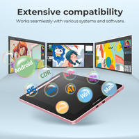 XP-PEN sanatçı 13 (2nd Gen) X3 akıllı çip dijital kalem ekran tasarım çizim grafik tableti ekran