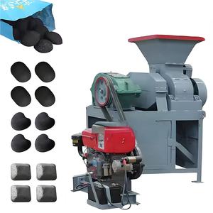 Profession elle Kohle brikett walzen presse Holzkohle brikett maschine Holzkohle koks Brikett ier maschine - Product Image 4