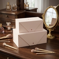 Boîte cadeau pliable réutilisable avec couvercle magnétique, solution d'emballage en papier de luxe, réduction des frais de port