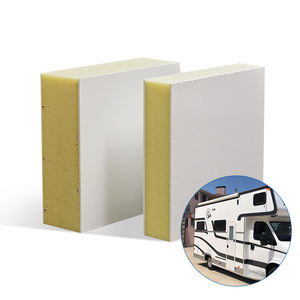 Yüksek mukavemetli FRP duvar panelleri VAN RV kargo kamyon organları aşınmaya dayanıklı dekoratif frigorifik yapı levha FRP sandviç Panel - Product Image 1