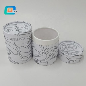 Hộp Tròn Bao Bì Nhà Sản Xuất Giấy Xi Lanh Cứng Nhắc Ống Các Tông Có Nắp Đậy Cho Khăn Lụa Vòng Ống Quà Tặng Hộp Hoa - Product Image 6