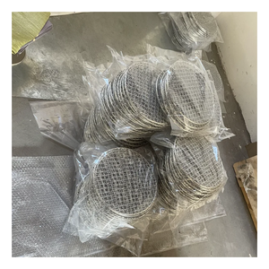 Maille de barbecue tissée en acier inoxydable avec petits trous carrés de 0.5 pouces, plaque de <span class=keywords><strong>grille</strong></span> pour accessoires de gril à charbon de bois - Product Image 2