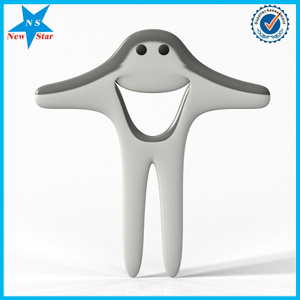 Tùy chỉnh thân thiện với môi thép không gỉ 304 kim loại chai cụ mở với 180x40 mét Kích thước - Product Image 3