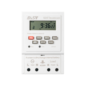 EAST AC220V 30A מתג טיימר דיגיטלי ניתן לתכנות KG316T עם 30A מקסימום. השהייה נקובת נוכחית חכמה של 1-168 שעות - Product Image 3