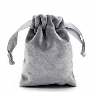 Sacs en velours personnalisés de haute qualité, pochettes d'emballage en velours pour bijoux - Product Image 6