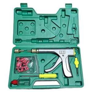Kit d'outils manuels métalliques pour réparation de pneus <span class=keywords><strong>tubeless</strong></span> de moto, vélo électrique et voiture, avec clou <span class=keywords><strong>champignon</strong></span> et caoutchouc de réparation radial - Product Image 2
