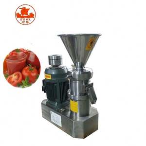 Molino automático para hacer pasta de manteca de cacao, mermelada de chocolate y fresa para moler nueces, harina de maíz en línea de producción de Tahini - Product Image 3