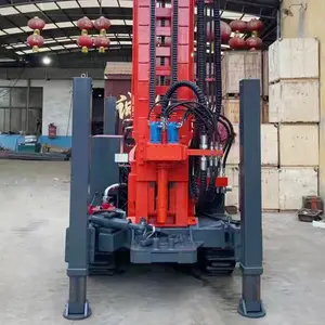 Portable borehole core drilling machine small core borehole water well drilling rig mini core sample drilling rig