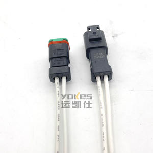 ปลั๊กซ็อกเก็ตหัวต่อตัวเมียสำหรับ2PIN ยานยนต์ชิ้นส่วนรถขุด <span class=keywords><strong>DT04</strong></span>-<span class=keywords><strong>2P</strong></span>-<span class=keywords><strong>CE03</strong></span> DT06-2S-CE05 - Product Image 4