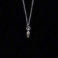 Triple lune fertilité déesse grossesse pendentif collier chanceux Wiccan souhaitant bijoux cadeau