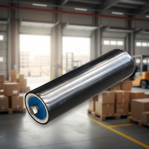 ลูกกลิ้งลำเลียงแบบอุตสาหกรรม ทำจากเหล็กใหม่และ UHMWPE สำหรับงานเหมือง ออกแบบตามแรงโน้มถ่วงตามสั่ง - Product Image 1