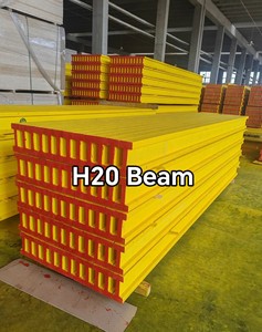 Fournisseur chinois H20 Dalle de coffrage de poutre en bois Flex 20 Colle phénolique de coffrage pour la construction en béton - Product Image 2