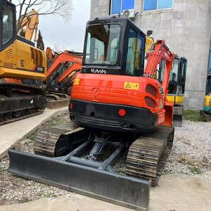 Mini-excavatrice sur chenilles Kubota KX155 d'occasion, en bon état de marche, à bas prix, certifiée CE/EPA, à vendre, excavatrice hydraulique - Product Image 6