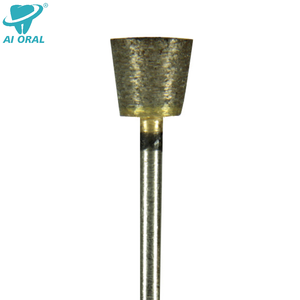 رؤوس ماسية لمختبر الأسنان، مصنوعة بالكامل من الفولاذ المقاوم للصدأ مع مقبض وساق RA للطحن الخشن والتلميع - Product Image 4