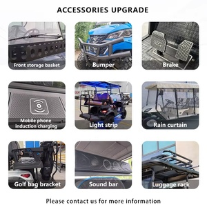Voiturette de <span class=keywords><strong>golf</strong></span> rétro chinoise électrique 6 places au lithium compatible avec Club Car <span class=keywords><strong>4</strong></span> places voiturette de <span class=keywords><strong>golf</strong></span> électrique à vendre - Product Image 4