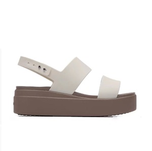 Sandales à talon ouvert en cuir respirant à lacets pour femmes avec semelle intermédiaire en caoutchouc - Légères, mode estivale pour l'extérieur - Product Image 5