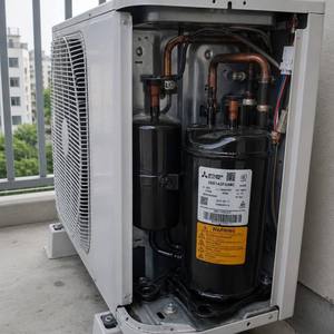 คอมเพรสเซอร์โรตารี่อินเวอร์เตอร์แท้ของมิตซูบิชิ รุ่น SBB140FAAMC ใช้สารทำความ<span class=keywords><strong>เย็น</strong></span> R134a 90-180Hz 590W ทองแดง แบบปิดผนึก สำหรับเครื่องปรับอากาศแบบแยกส่วน - Product Image 4