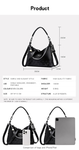 Nuevo Bolso de Mano de Cuero PU de Alta Calidad para Mujer, Bolsos de Diseño Nuevo, Bolsos Grandes para Mujer, Bolso Tote - Product Image 3