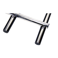 Accessoires et pièces de bateau de qualité supérieure échelle de plongée 3 étapes SS 304 pour yacht et bateau