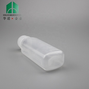 Màu Sắc Rõ Ràng <span class=keywords><strong>HDPE</strong></span> Quảng Trường Nhựa 8Oz/250Ml PE Màn Hình In Ấn Vít Cap Nước Giải Khát/Sữa <span class=keywords><strong>Container</strong></span> Với Tamper Evident Caps - Product Image 5