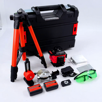Niveau laser 18V à 16 lignes 4D auto-nivelant 360° pour mesure précise de la tension intérieure et extérieure - Meilleures ventes