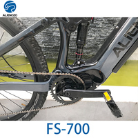 Kit De vélo électrique De 29 pouces Dengfu, cadre De vélo électrique à Suspension complète, vélo électrique Fox Mid 29Er Ebike Enduro